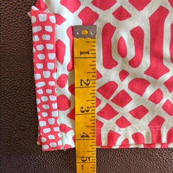 J. McLaughlin Coral and Seafoam Catalina Patterned Beach Cover Up Tunic size M - Picture 10 of 10